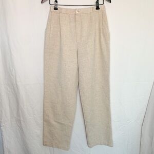VINTAGE Silk Blend High Rise Pegged Pants | Mulberry Street